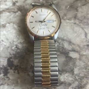 Pulsar Silver and Gold Watch